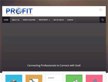 Tablet Screenshot of profitconnect.net